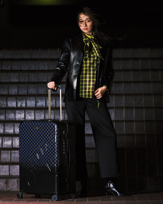 SPRAYGROUND® LUGGAGE SPRITZ BLACK FULL-SIZE LUGGAGE