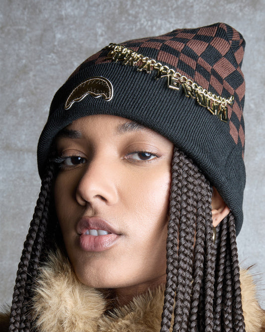 SPRAYGROUND® HAT CHARMING SHARKS IN PARIS BEANIE
