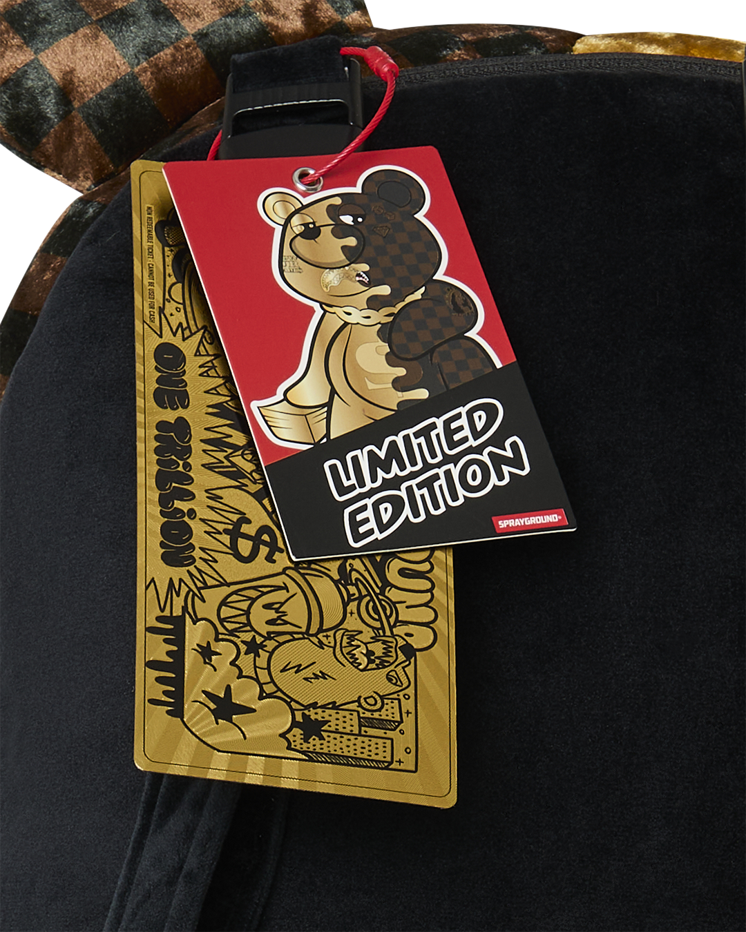 SPRAYGROUND® BACKPACK GOLDEN DYNASTY MONEYBEAR BACKPACK