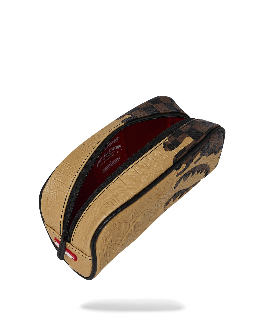 SPRAYGROUND® POUCH DESIGNER DRIP EFFECT POUCH