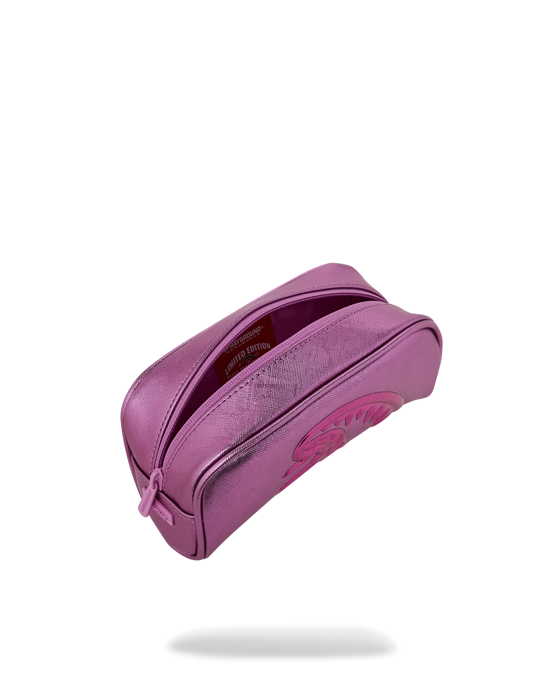 SPRAYGROUND® POUCH METALLIC PINK METALLIC DRIP POUCH