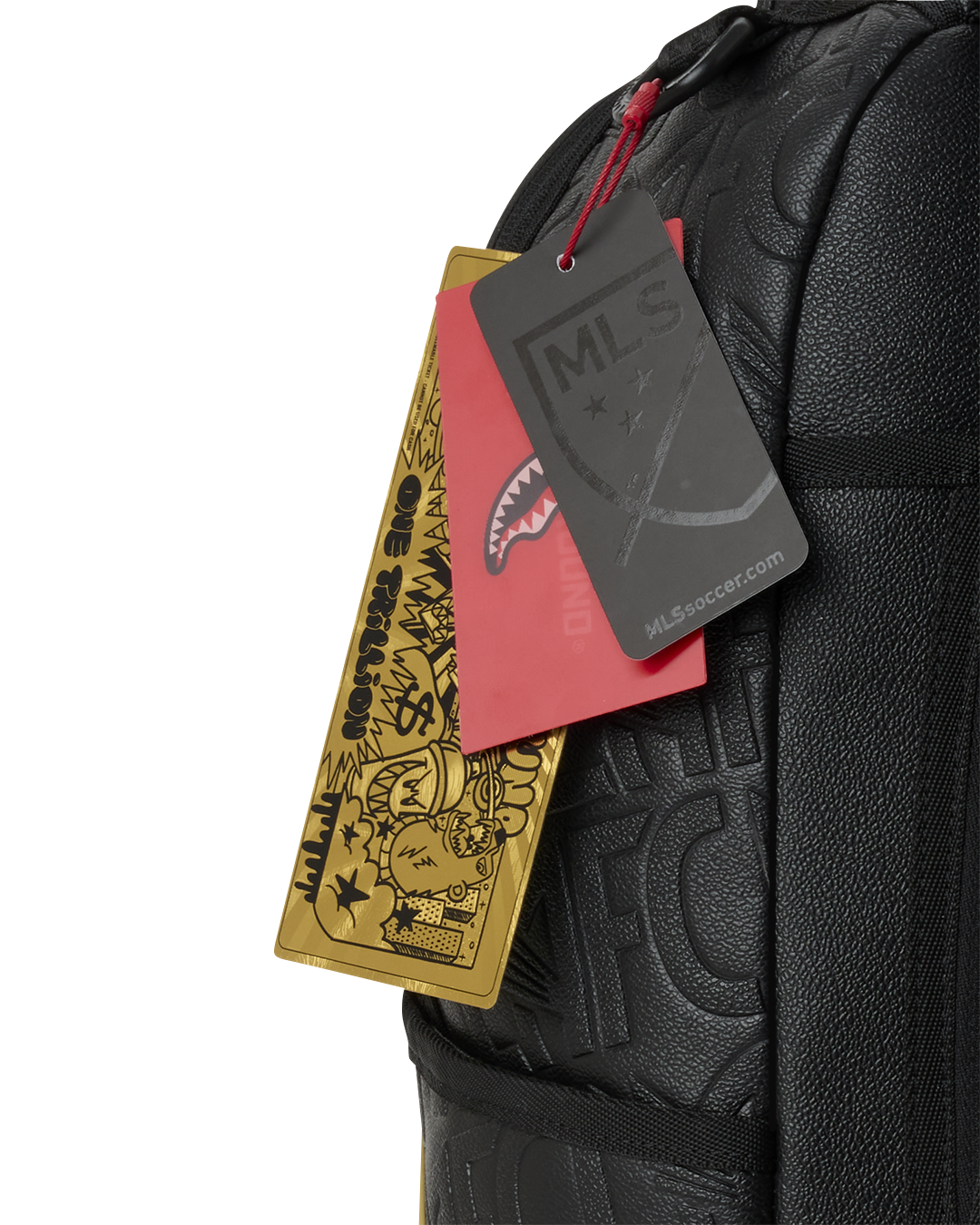 SPRAYGROUND® BACKPACK MLS LAFC GOLD SHARKMOUTH DLXSV BACKPACK