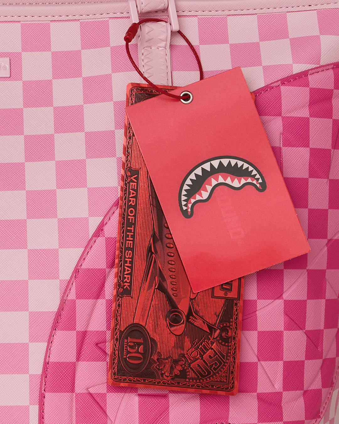 SPRAYGROUND® TOTE PINK SHARKS IN PARIS PATCH TOTE