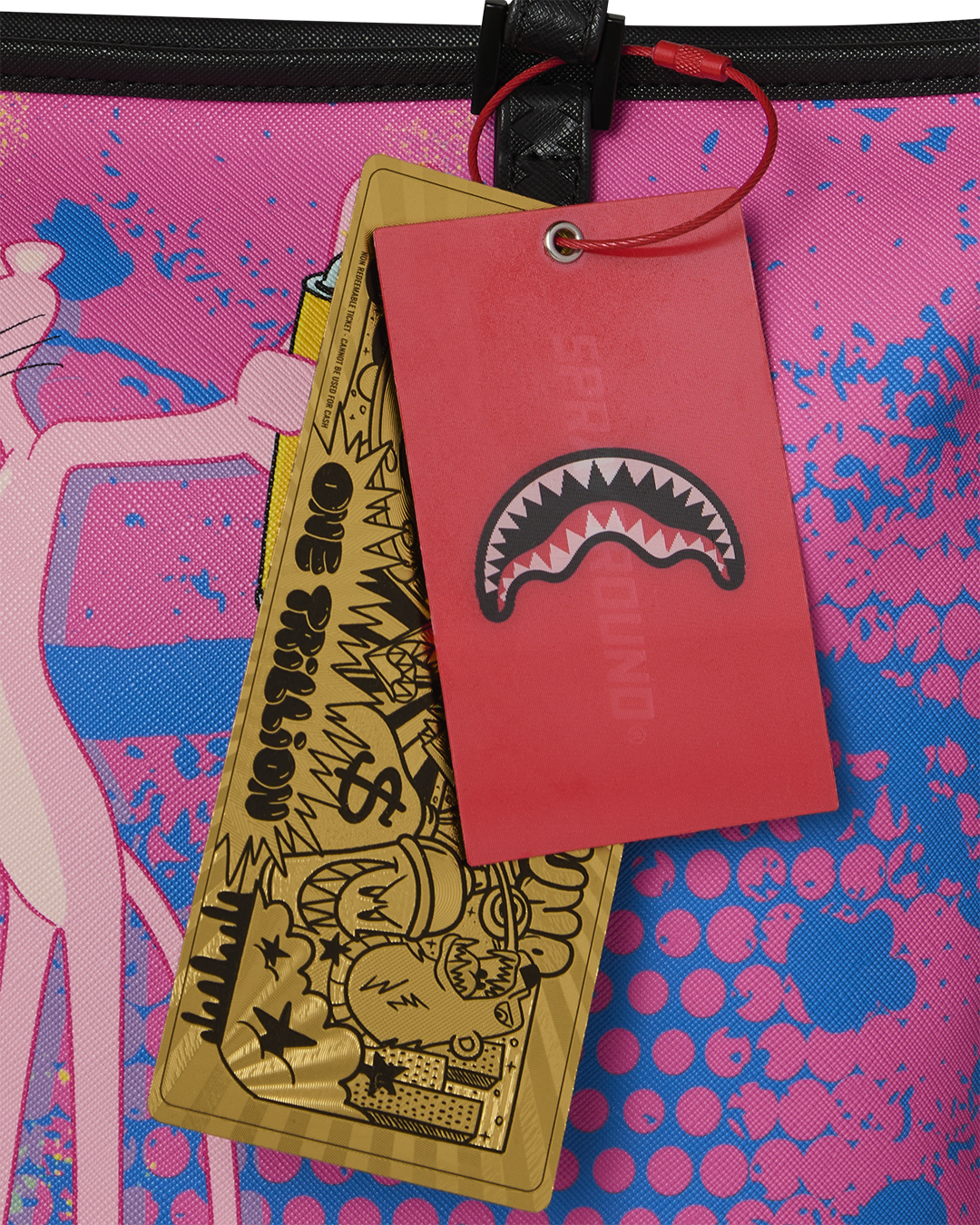 SPRAYGROUND® TOTE PINK PANTHER SPRAY CANS TOTE
