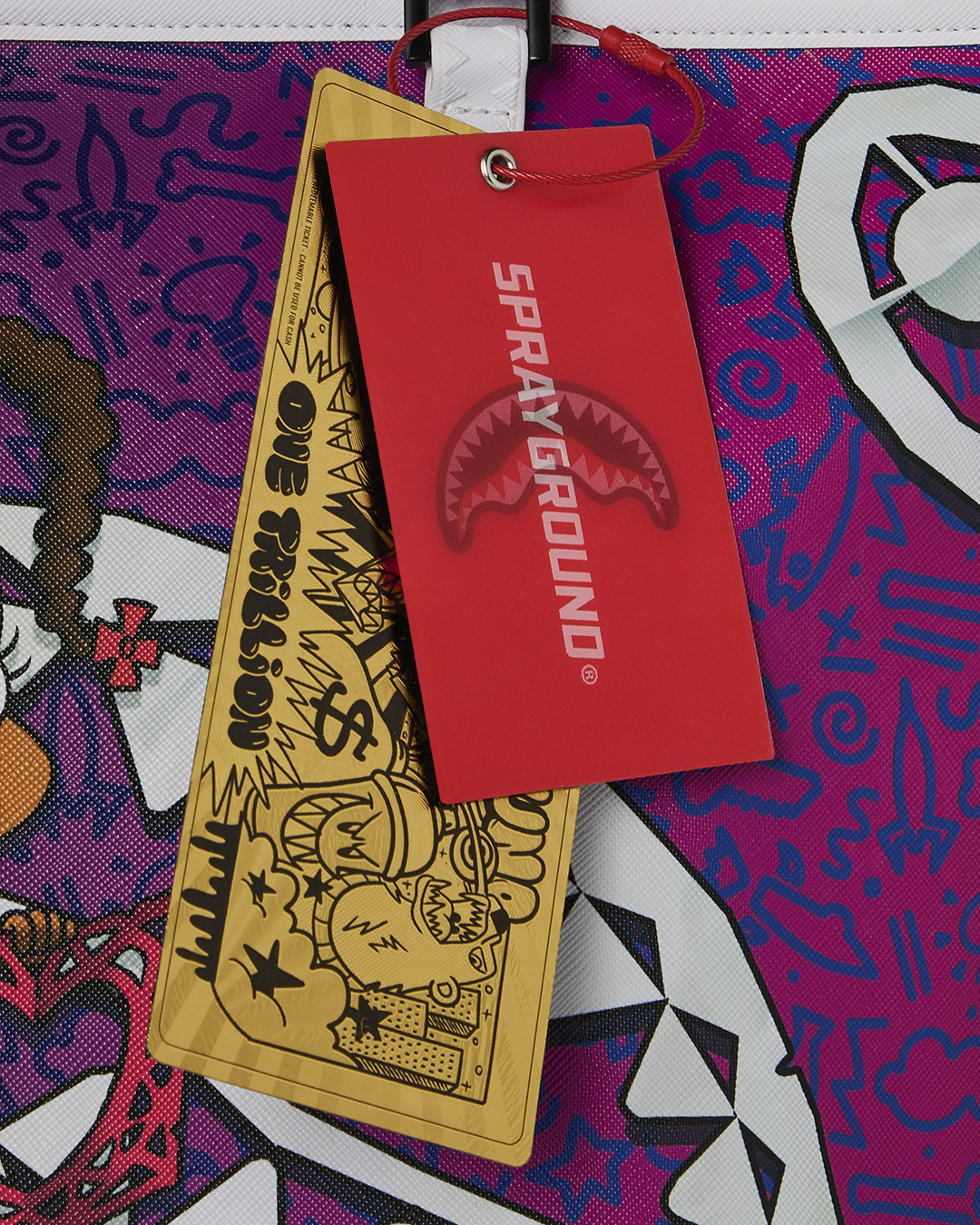 SPRAYGROUND® TOTE RUGRATS SUSIE PAPER HEARTS TOTE