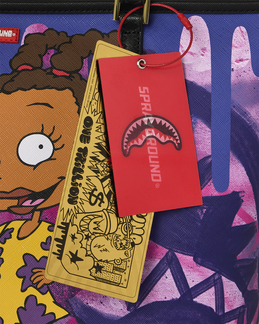 SPRAYGROUND® TOTE RUGRATS SUSIE PAINTING SHARK TOTE