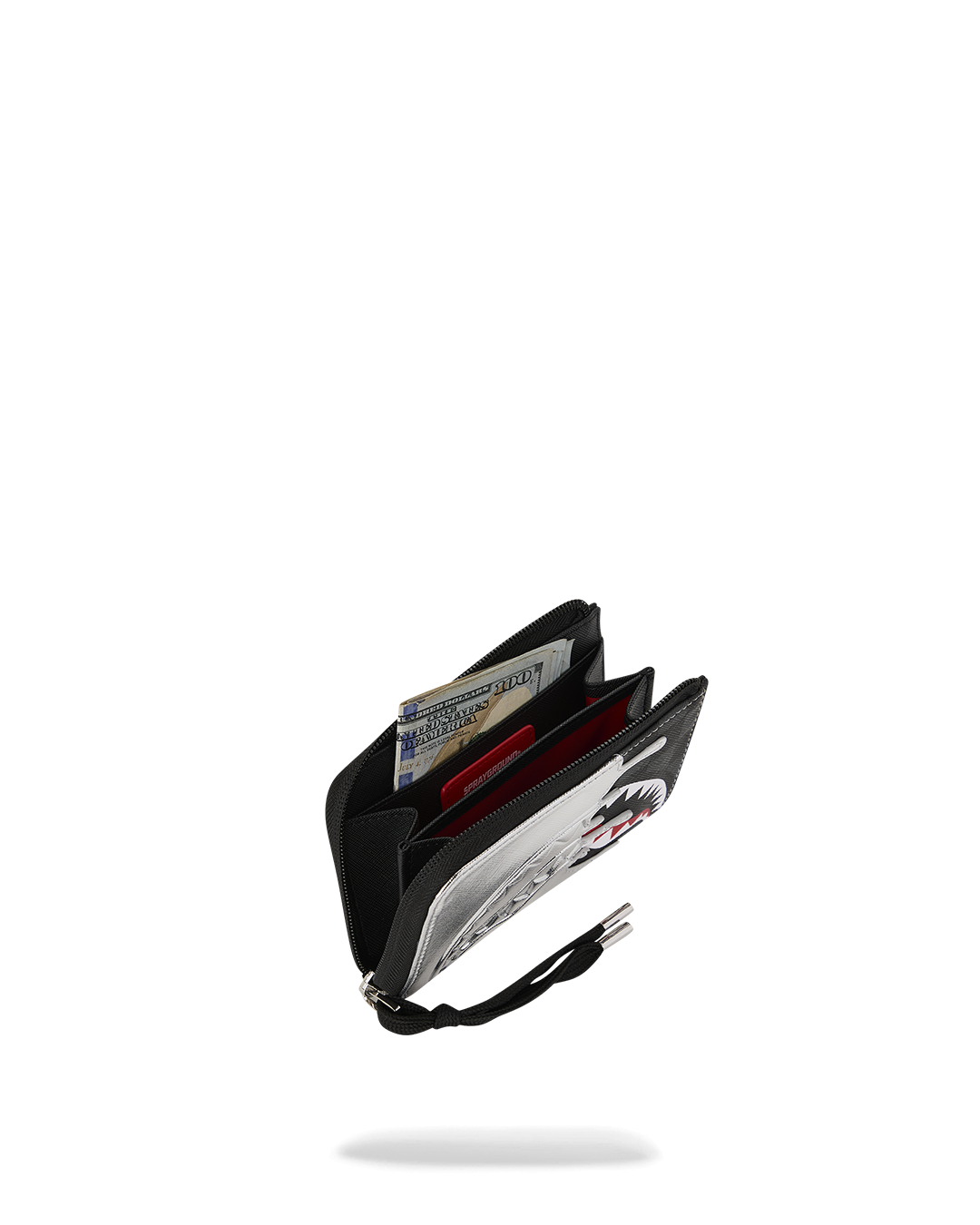 SPRAYGROUND® WALLET SILVER SIDE DRIP WALLET
