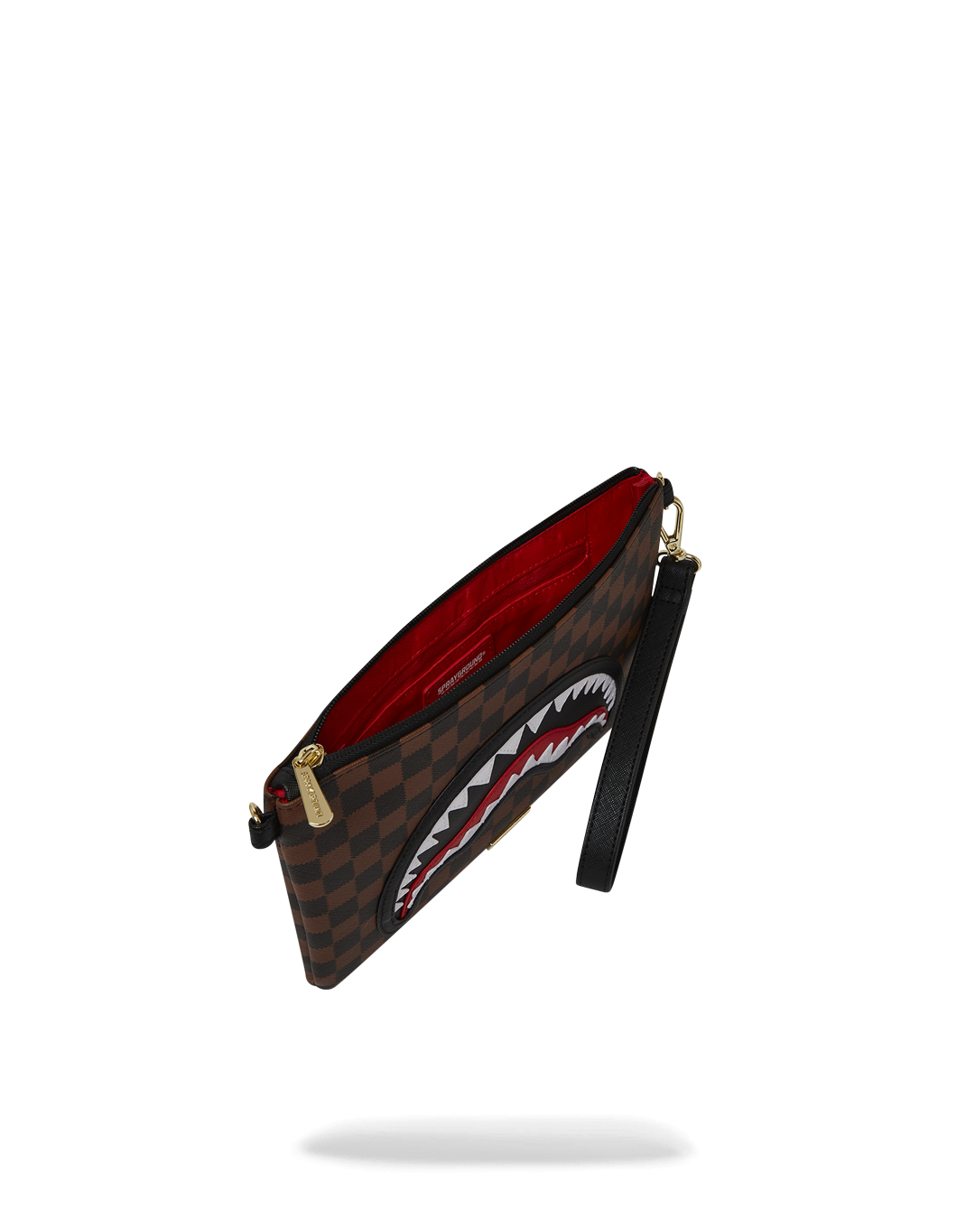 SPRAYGROUND® POUCHETTE SAWTOOTH SHARKS IN PARIS CROSSOVER CLUTCH