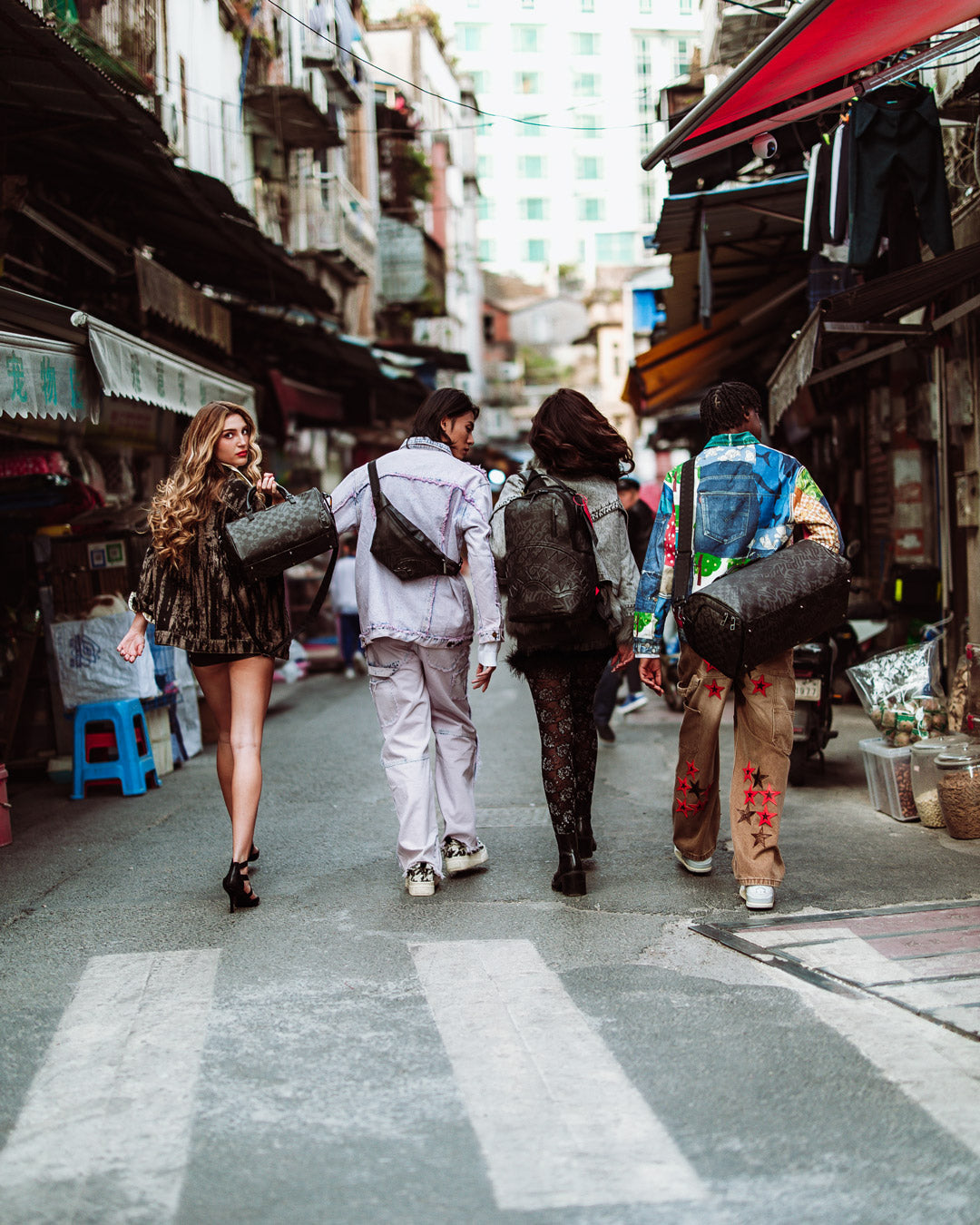 SPRAYGROUND® DUFFLE 3AM CHECK DUFFLE