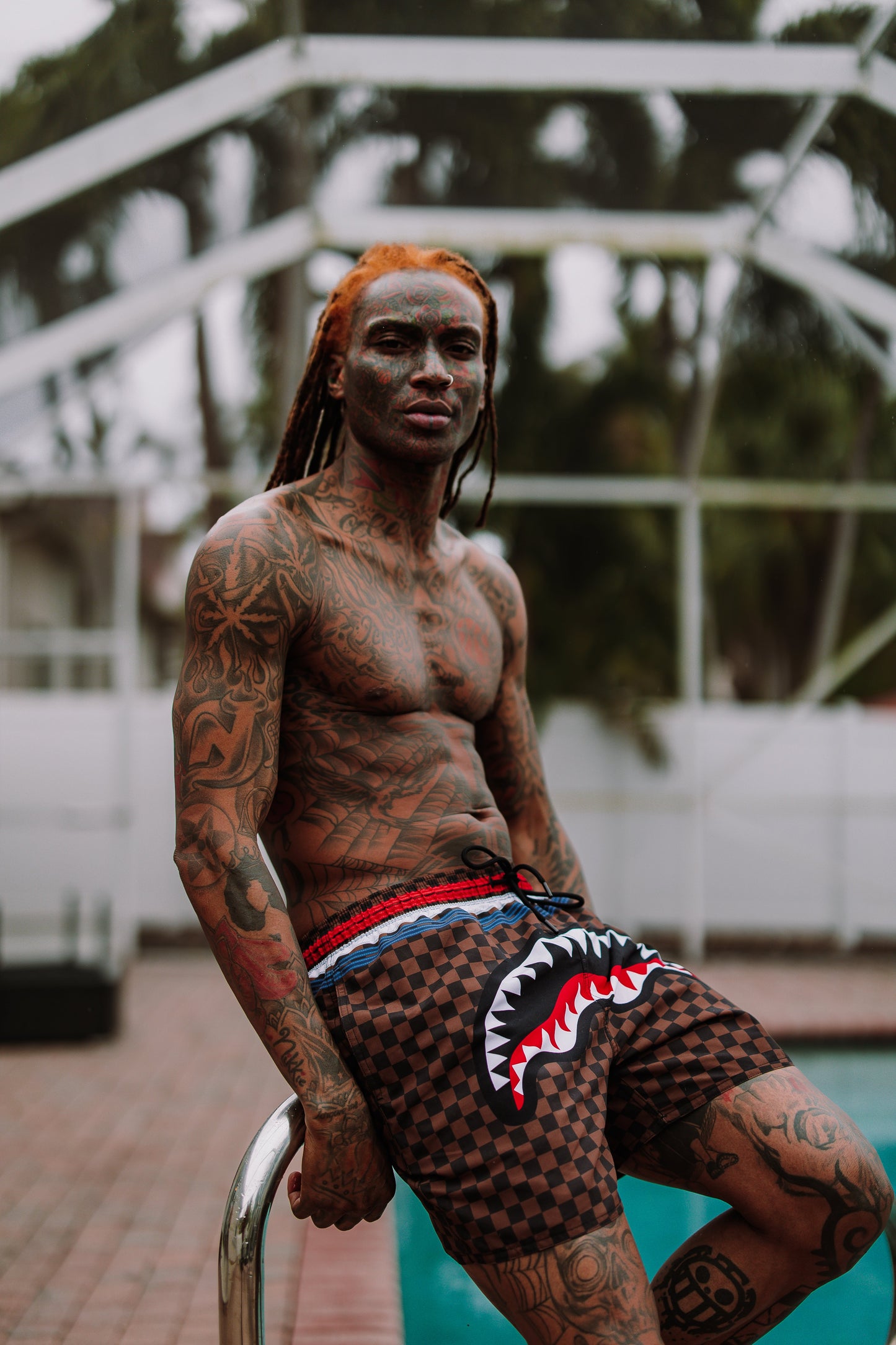 SPRAYGROUND® SWIM SHARKS IN PARIS GT SWIM SHORTS