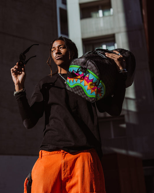 SPRAYGROUND® DUFFLE SLIME TAKEOVER DUFFLE