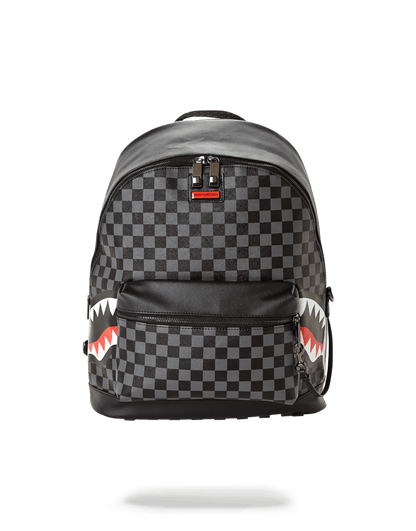 SPRAYGROUND® BACKPACK SHARKS IN PARIS (BLACK CHECKERED EDITION)