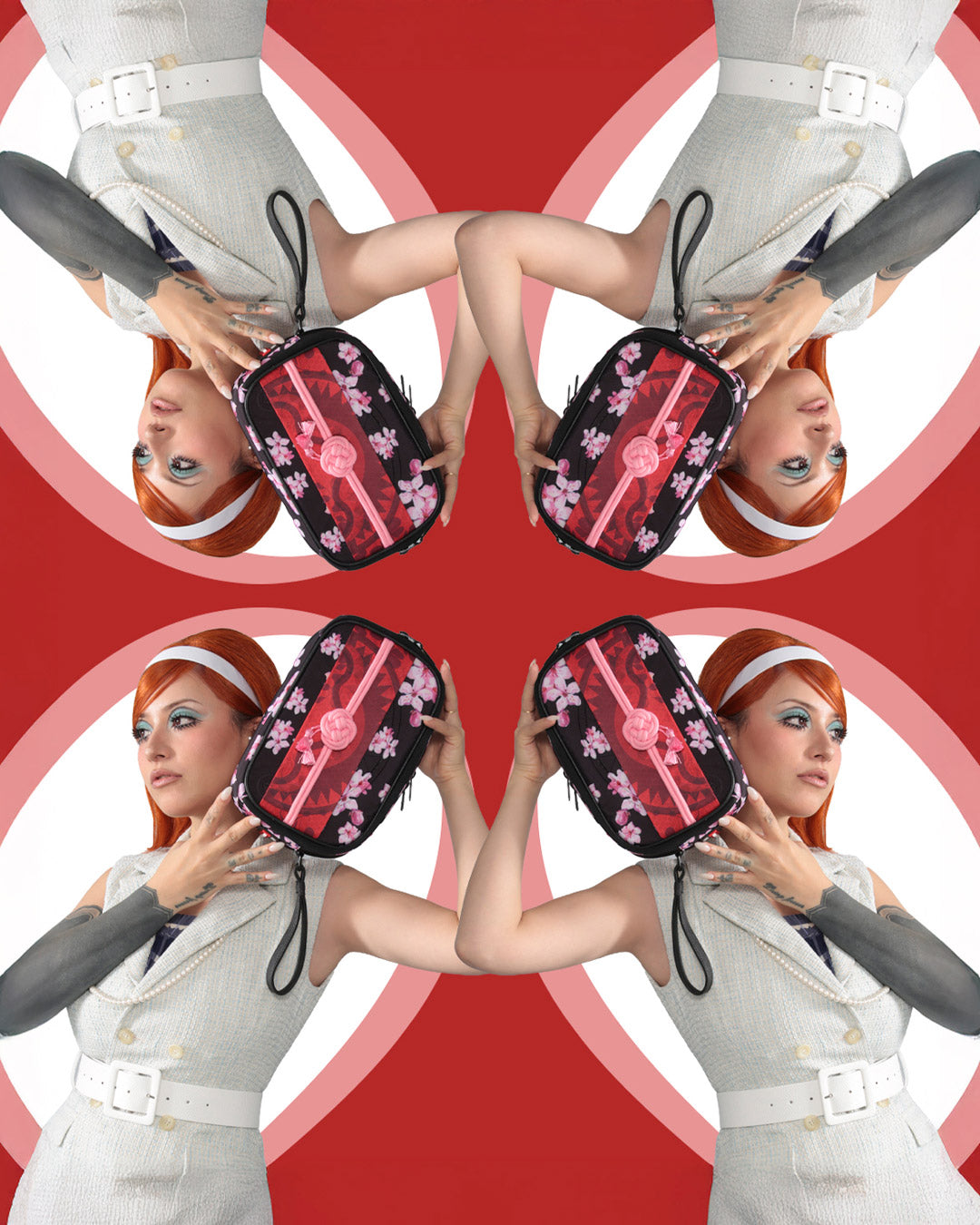 SPRAYGROUND® TOILETRY SAKURA KIMONO TOILETRY BRICK
