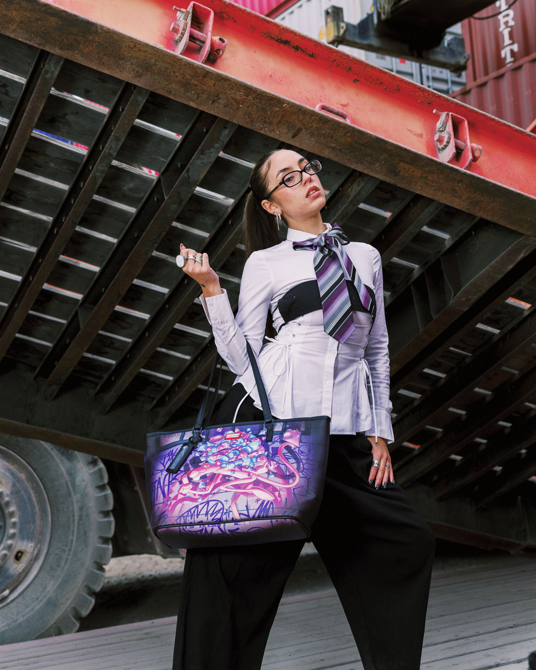 SPRAYGROUND® TOTE PINK PANTHER DIAMOND HEIST TOTE