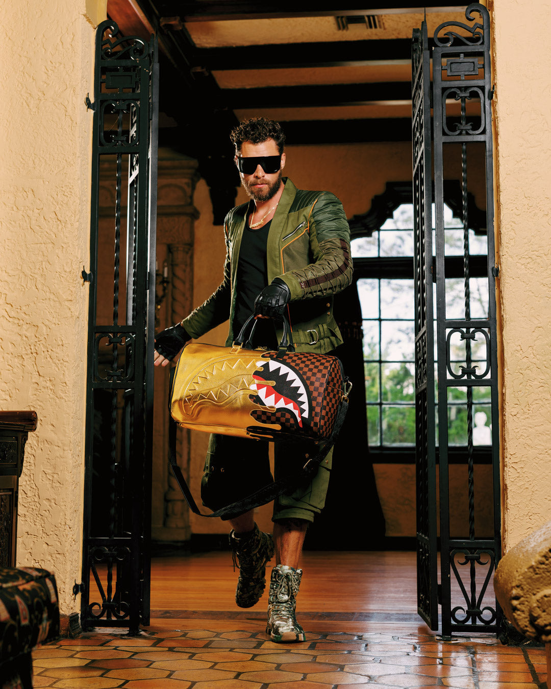 SPRAYGROUND® DUFFLE GOLDEN DYNASTY DUFFLE