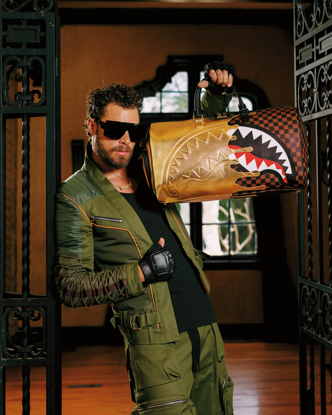 SPRAYGROUND® DUFFLE GOLDEN DYNASTY DUFFLE