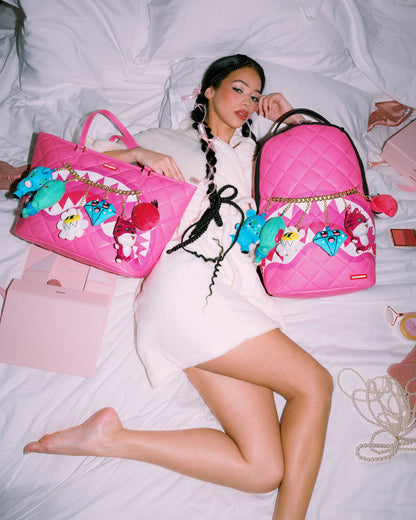 SPRAYGROUND® TOTE KAWAII DANGLES (PLUSH CHARMS) TOTE