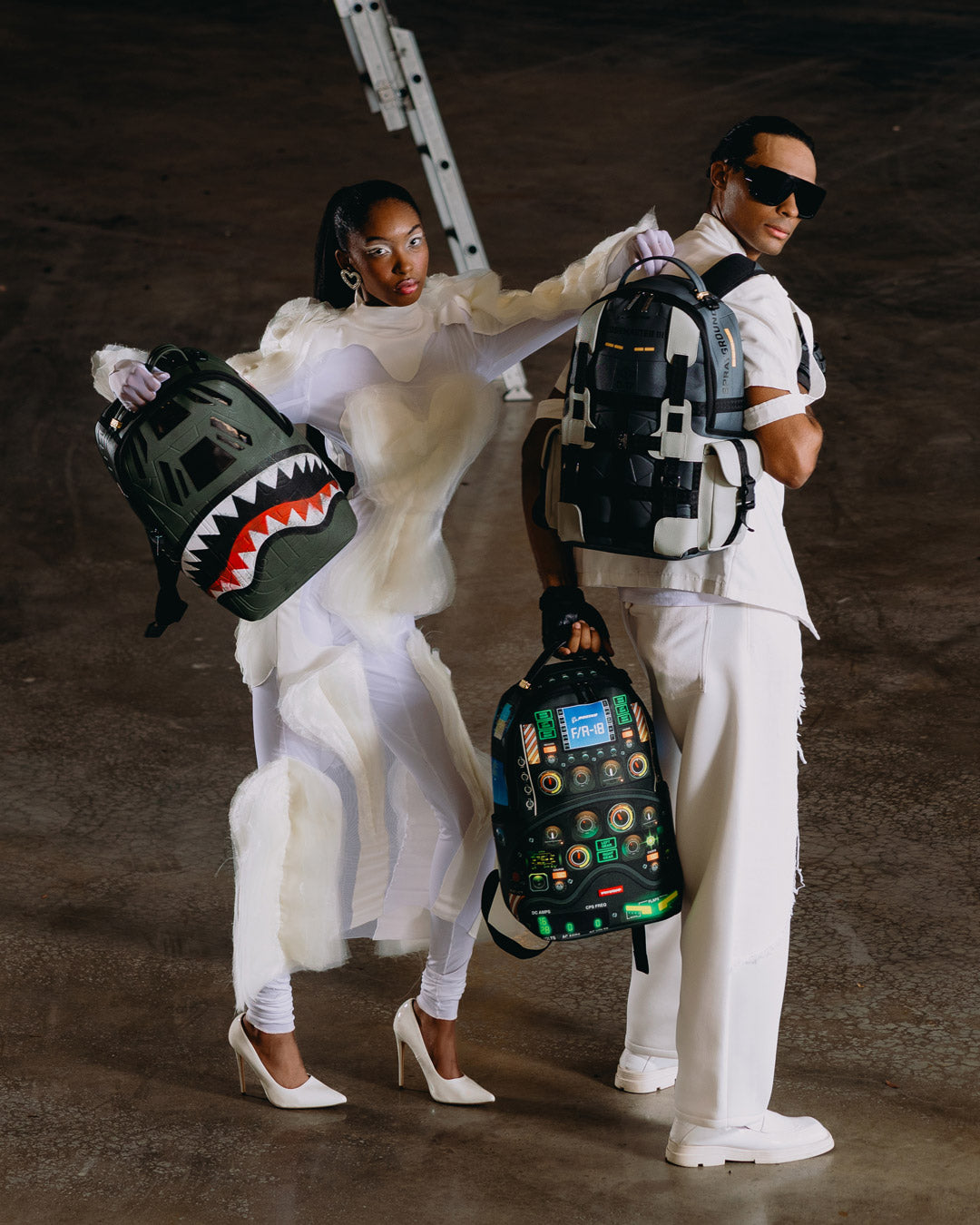 SPRAYGROUND® BACKPACK BOEING COLLAB AH-64 APACHE BACKPACK