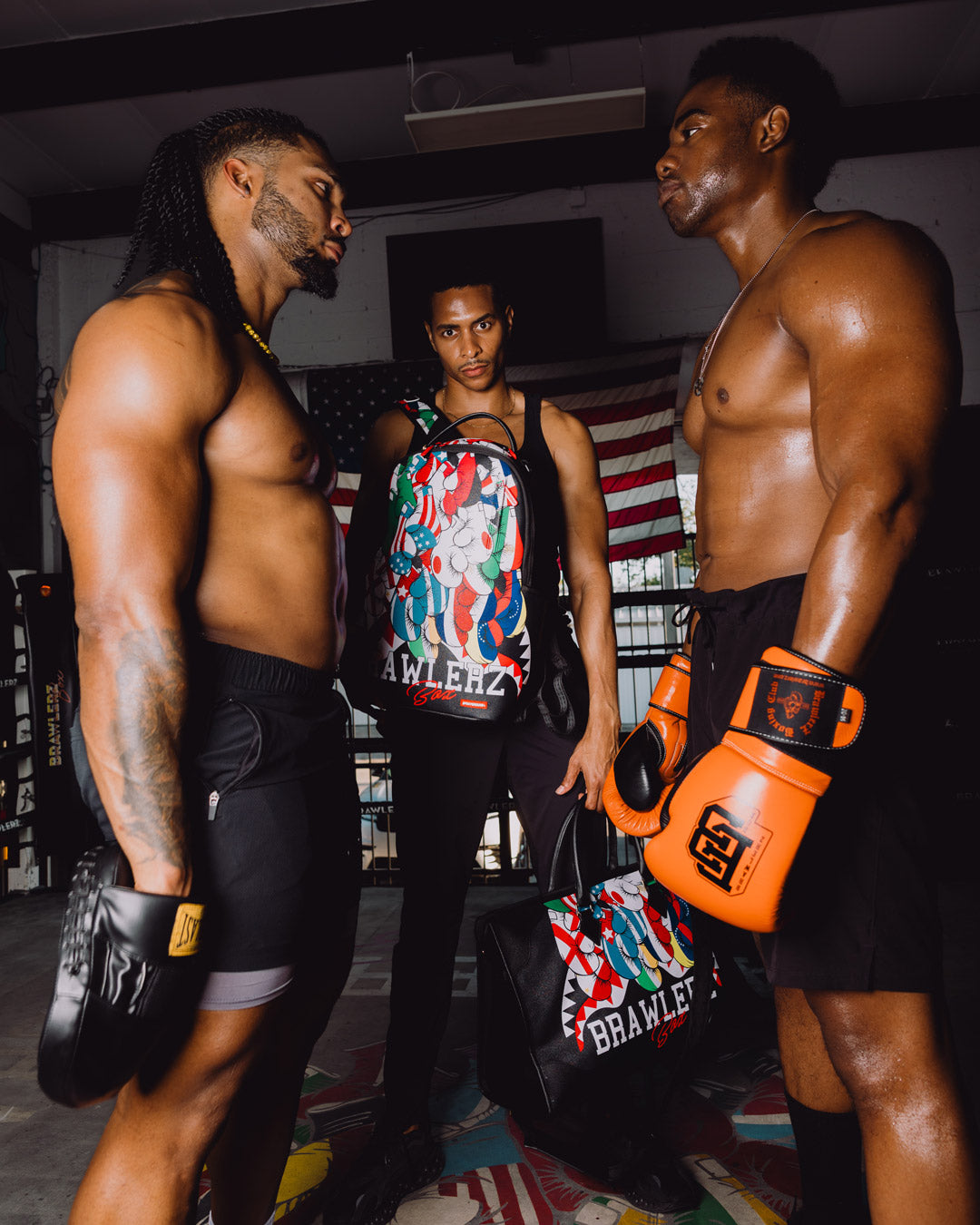 SPRAYGROUND® DUFFLE BRAWLERZ BOXING CLUB MIAMI COLLAB DUFFLE
