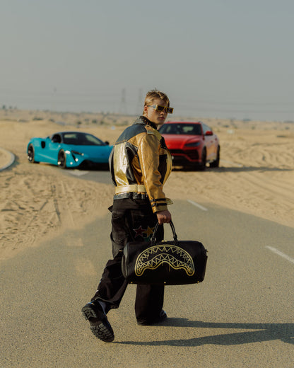 SPRAYGROUND® DUFFLE THAT GOLD DRAP DUFFLE