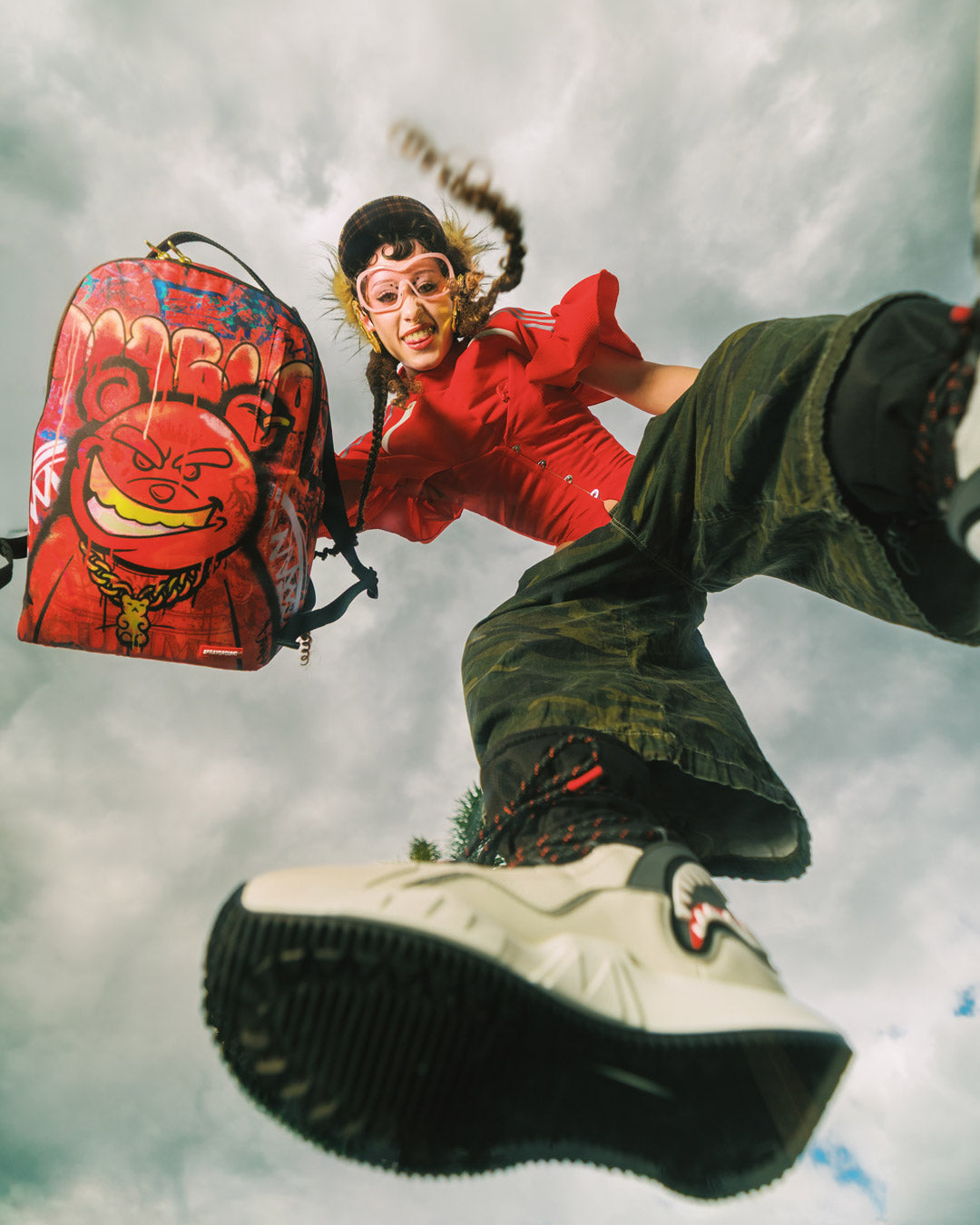 SPRAYGROUND® BACKPACK DIABLO - MURAL FIRE BACKPACK