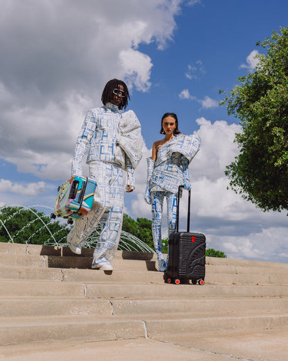 SPRAYGROUND® LUGGAGE FRANK LLOYD WRIGHT HARD SHELL LUGGAGE