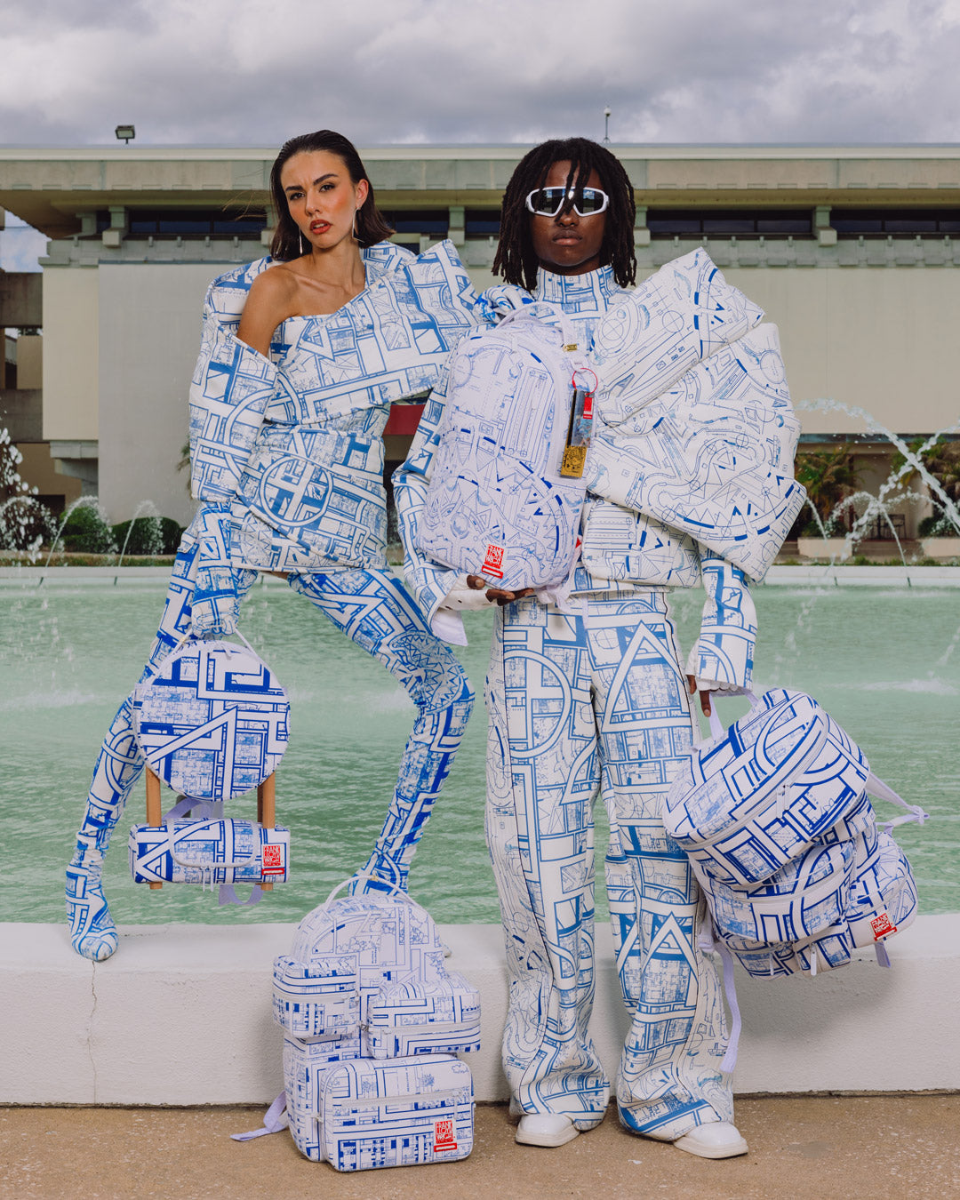 SPRAYGROUND® BACKPACK FRANK LLOYD WRIGHT CHAIR BACKPACK