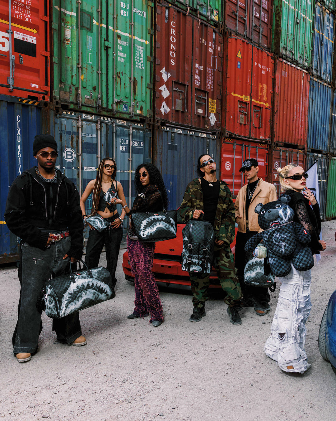 SPRAYGROUND® POUCHETTE SIP N SMOKE CROSSOVER CLUTCH