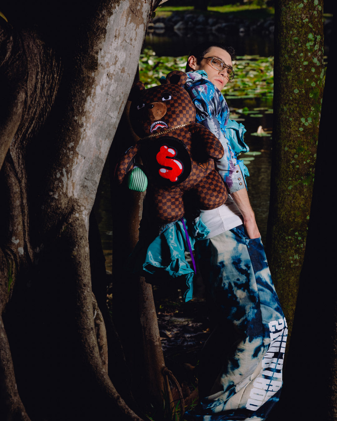 SPRAYGROUND® BACKPACK SHARKS IN PARIS GRIN & GRIND MONEYBEAR BACKPACK