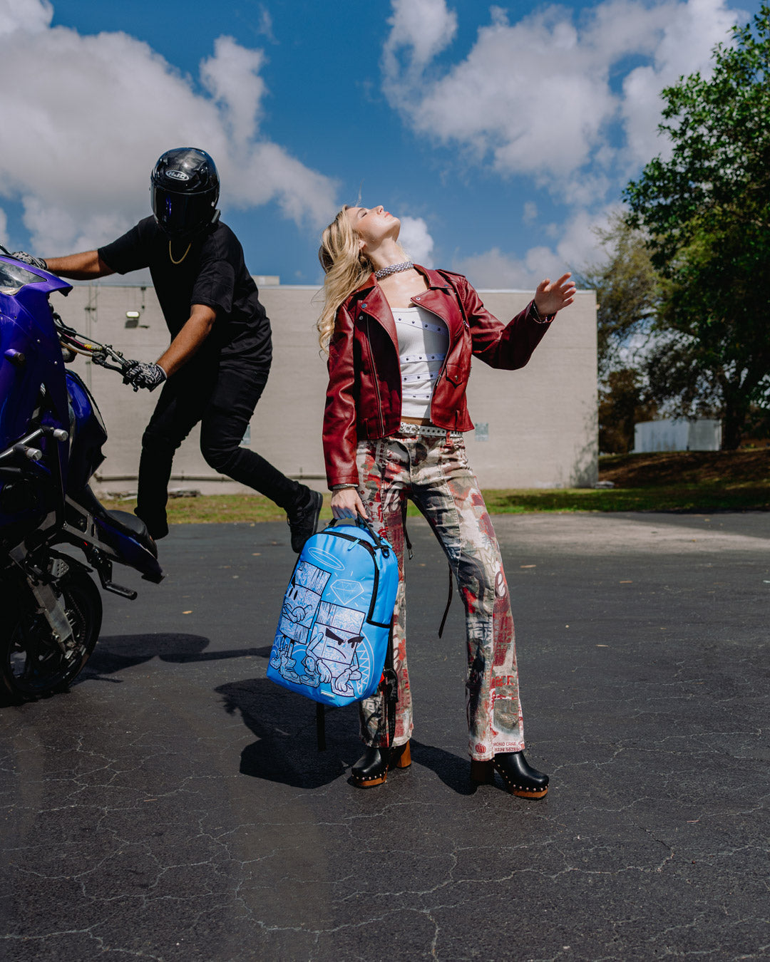 SPRAYGROUND® BACKPACK MONEY BOYS TOO COOL FOR COOL BACKPACK