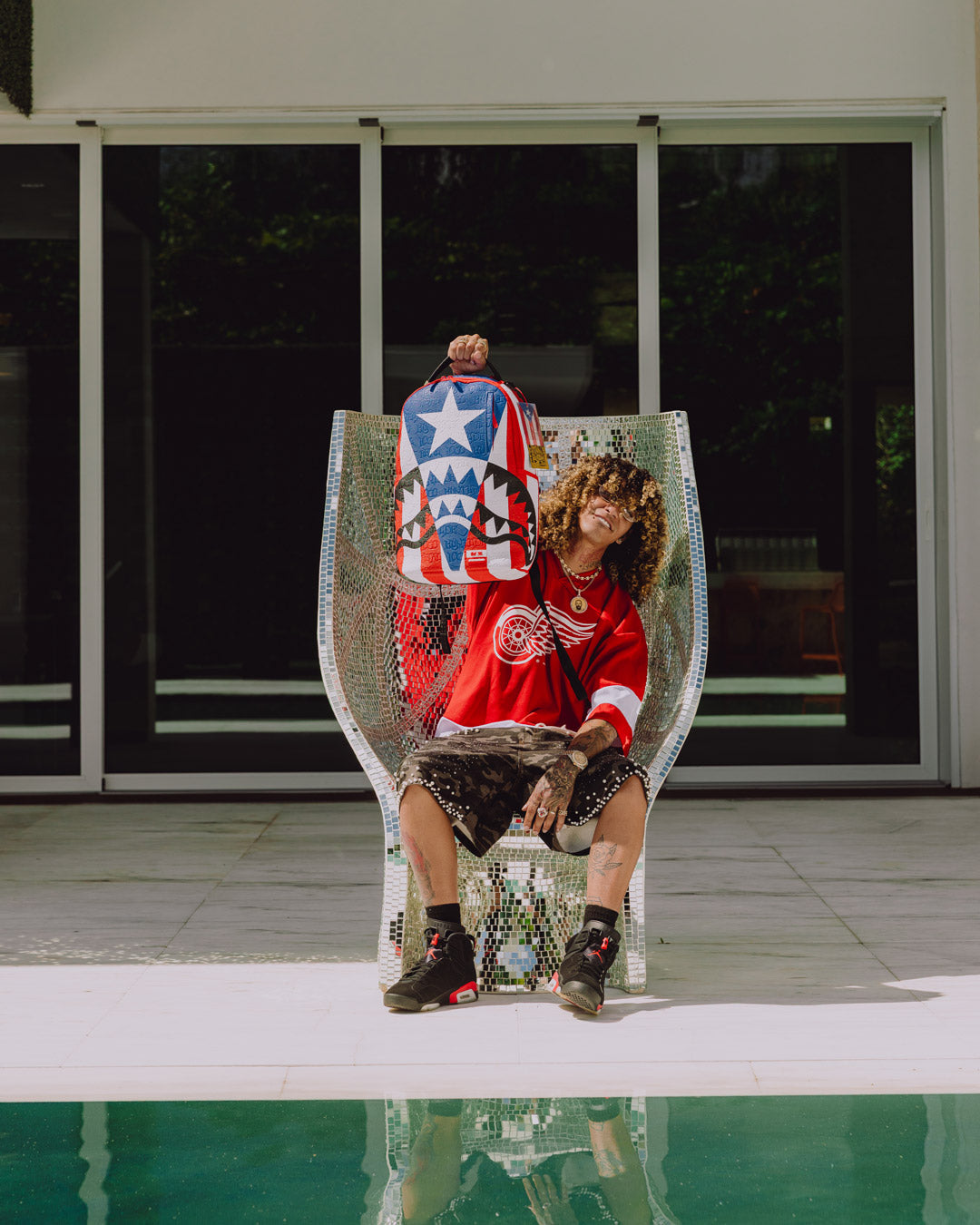SPRAYGROUND® BACKPACK JON Z PR FLAG BACKPACK