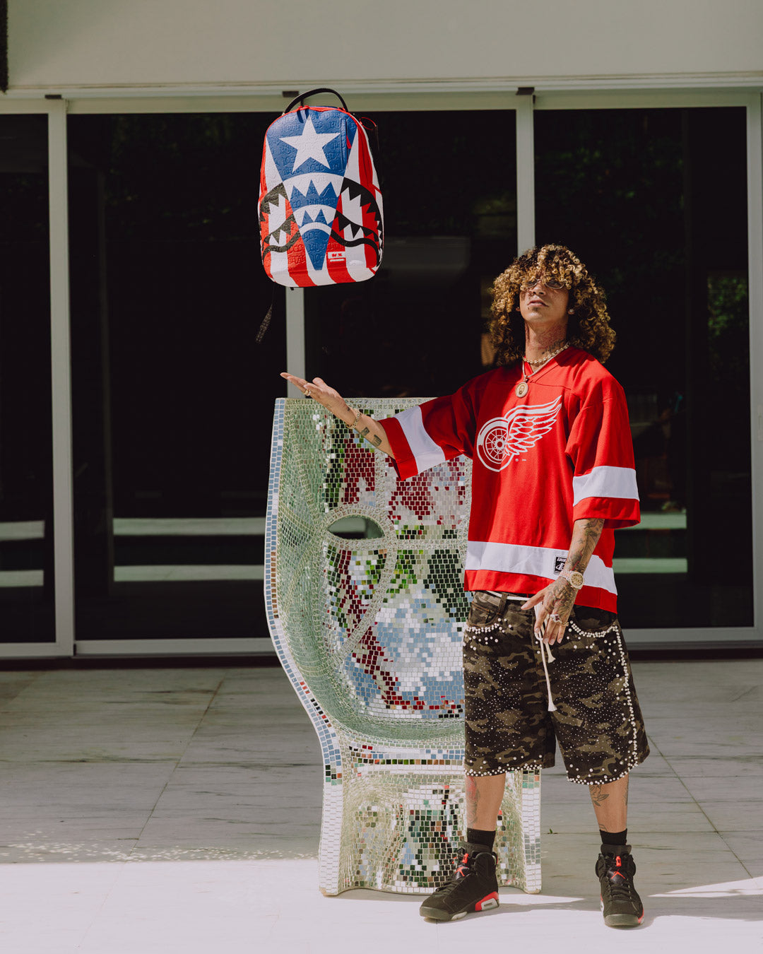 SPRAYGROUND® BACKPACK JON Z PR FLAG BACKPACK