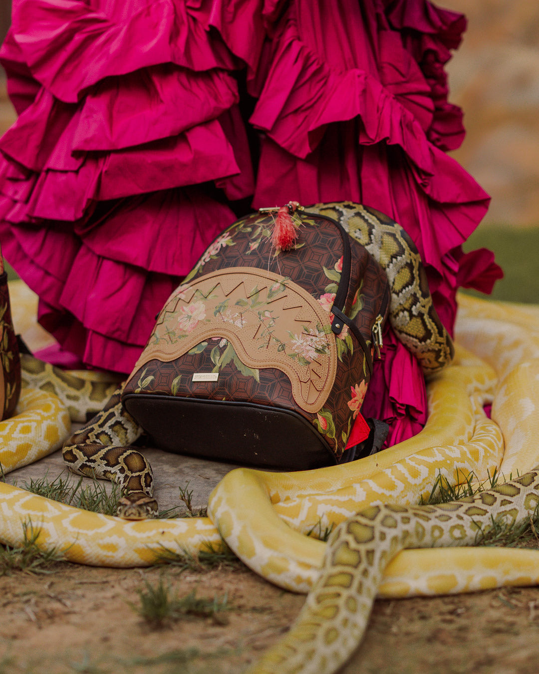 SPRAYGROUND® BACKPACK AI HENNY FLORAL SAVAGE BACKPACK