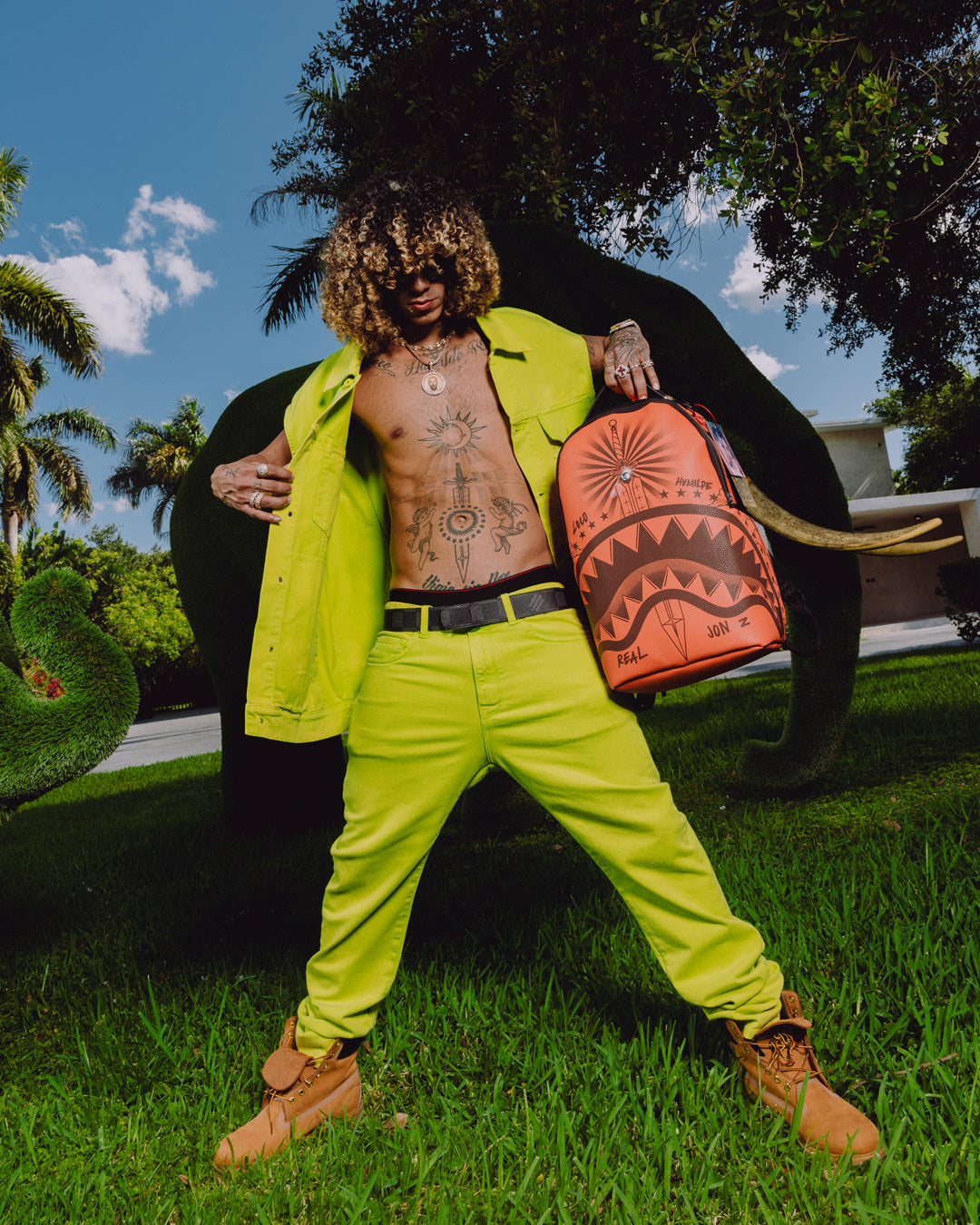 SPRAYGROUND® BACKPACK JON Z TATTOOS BACKPACK
