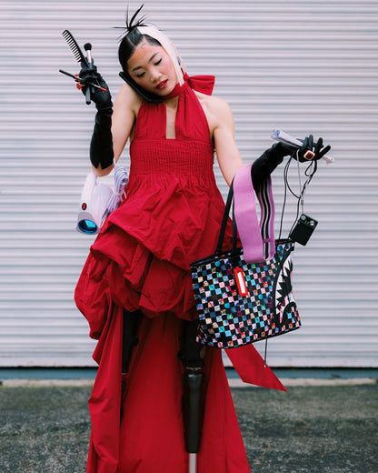 SPRAYGROUND® TOTE CRAZY CHECK TOTE