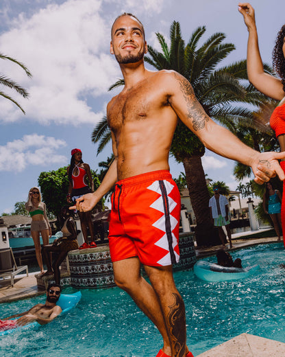SPRAYGROUND® SWIM RED VSM SWIM SHORT
