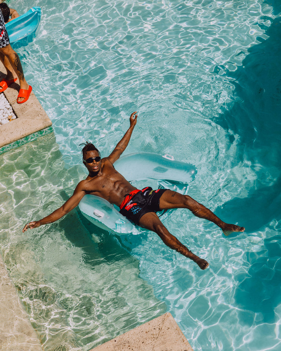 SPRAYGROUND® SWIM SG LOGO PATCHES SWIM SHORT