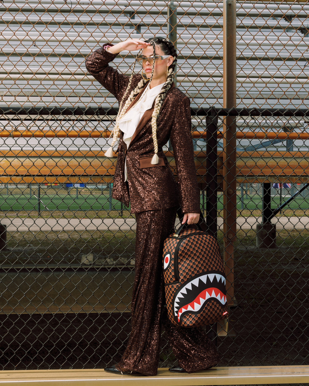 SPRAYGROUND® BACKPACK SHARKS IN PARIS PYRAMID BACKPACK