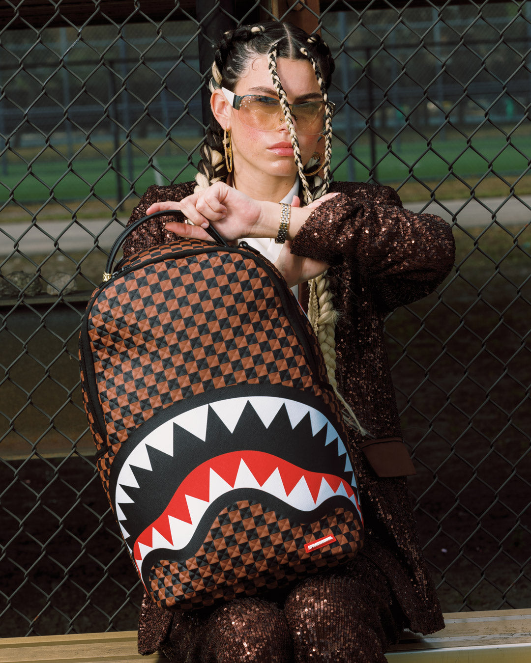 SPRAYGROUND® BACKPACK SHARKS IN PARIS PYRAMID BACKPACK