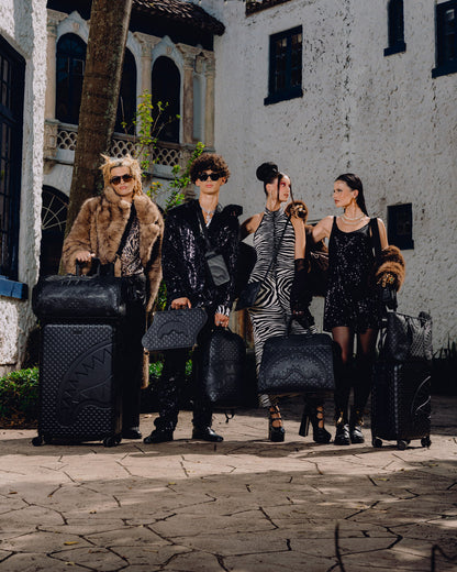 SPRAYGROUND® LUGGAGE THE GHOST MAISON SHARKITECTURE CARRY-ON LUGGAGE