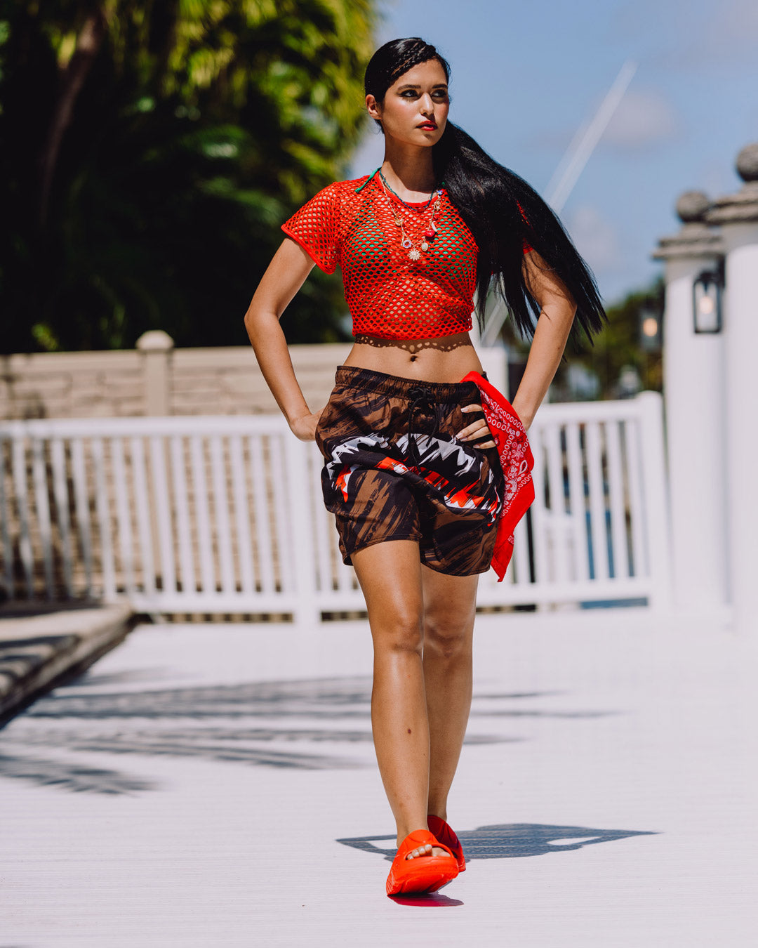 SPRAYGROUND® SWIM SMEARED GRUNGE SWIM SHORT