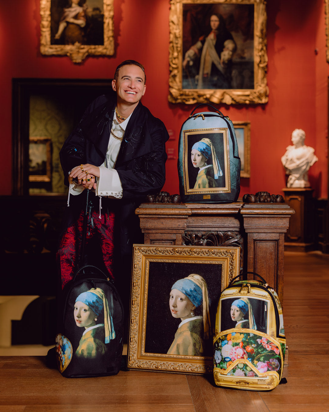SPRAYGROUND® BACKPACK MAURITSHUIS MUSEUM THE COLLECTION COLLAB BACKPACK