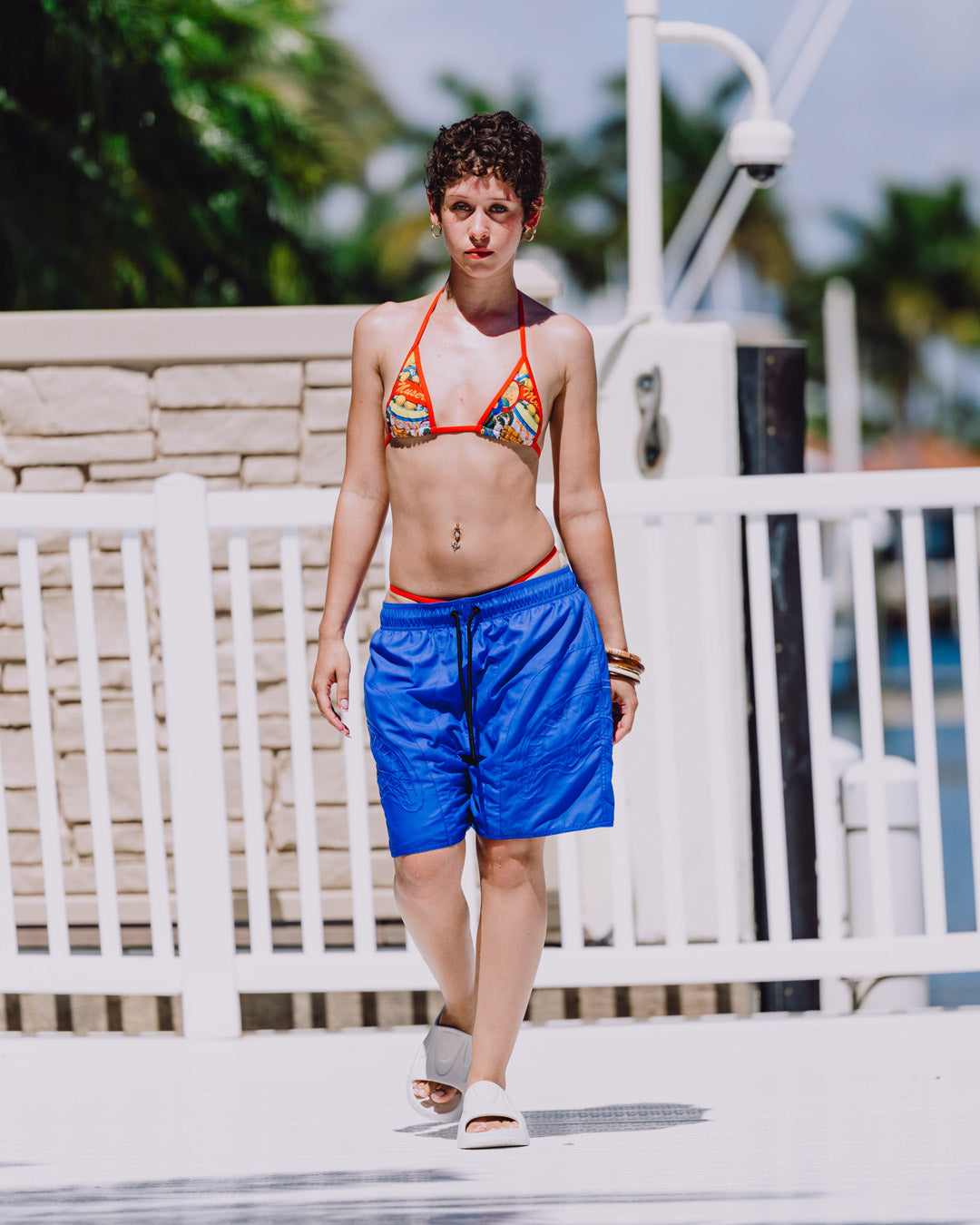 SPRAYGROUND® SWIM BLUE HENNY SWIM SHORT