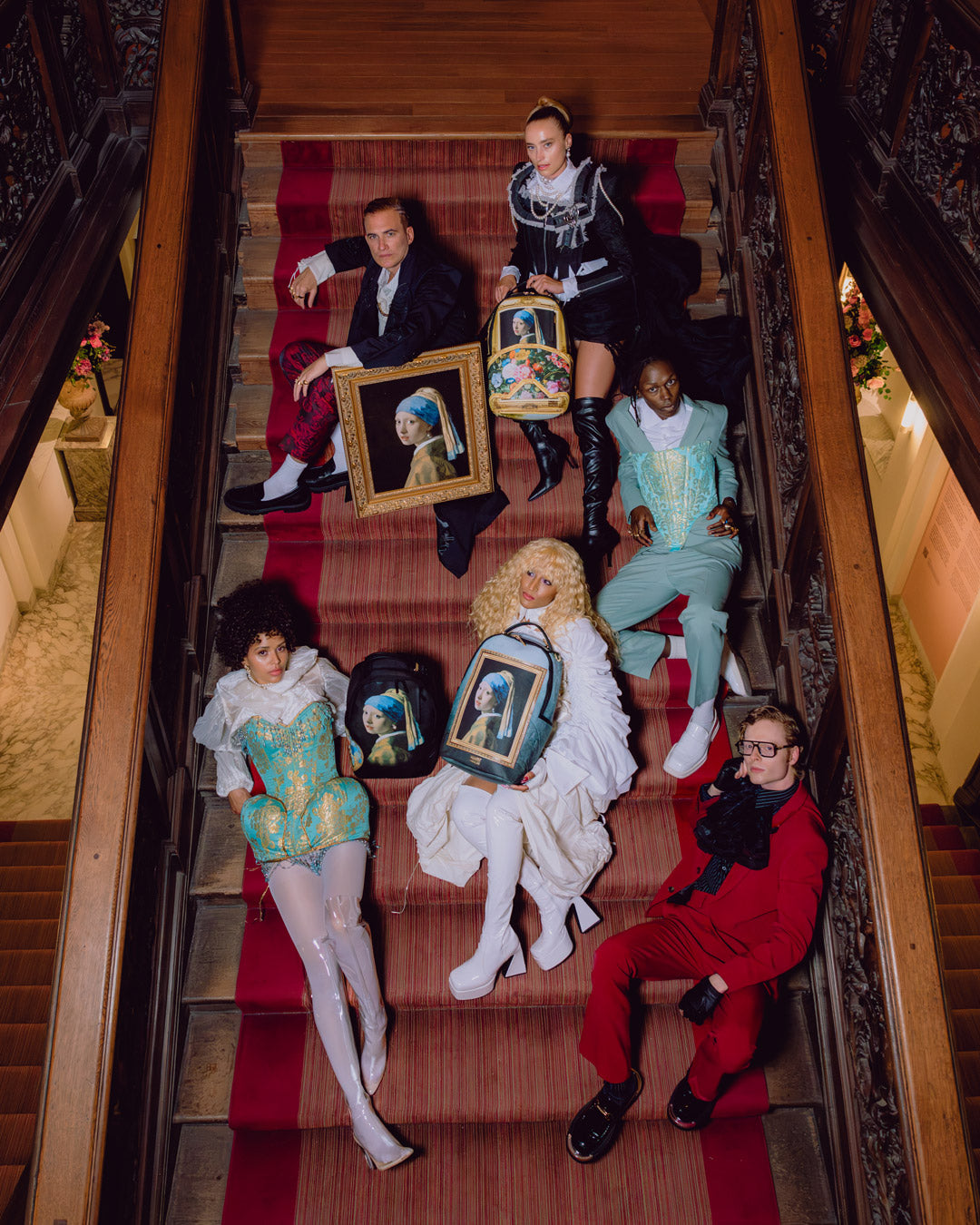 SPRAYGROUND® BACKPACK MAURITSHUIS MUSEUM THE COLLECTION COLLAB BACKPACK
