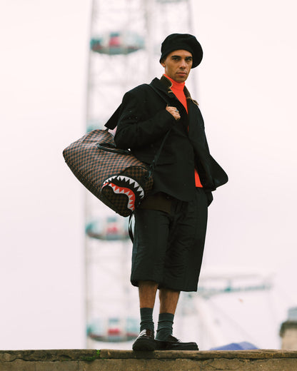 SPRAYGROUND® DUFFLE CHECK 2 EMBOSS DUFFLE