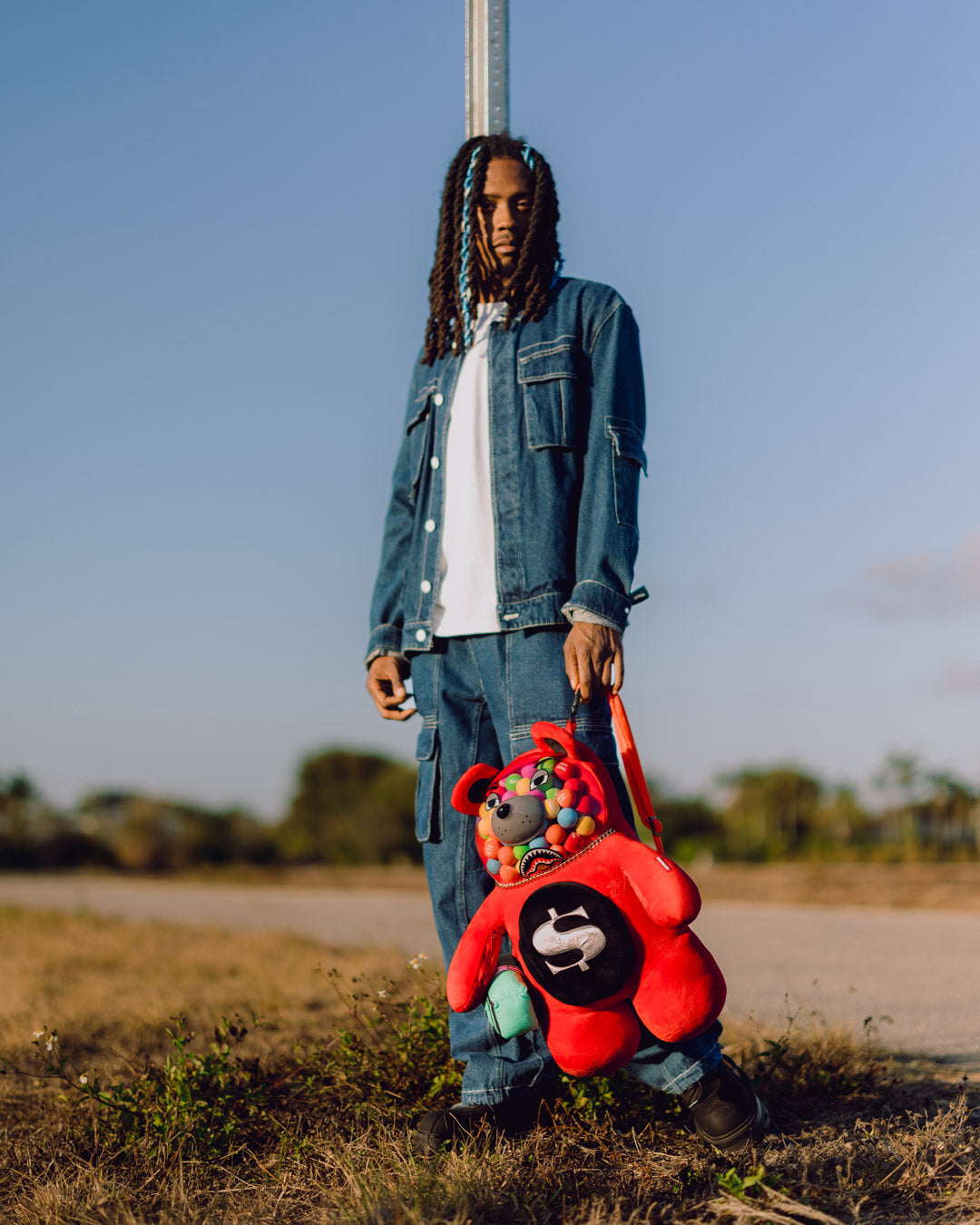 SPRAYGROUND® BACKPACK GUMBALL HEAD BEAR BACKPACK