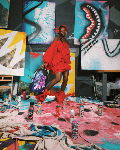 SPRAYGROUND® BACKPACK WYNWOOD WALLS COLLAB SOPHIE MESS FERNWEH BACKPACK