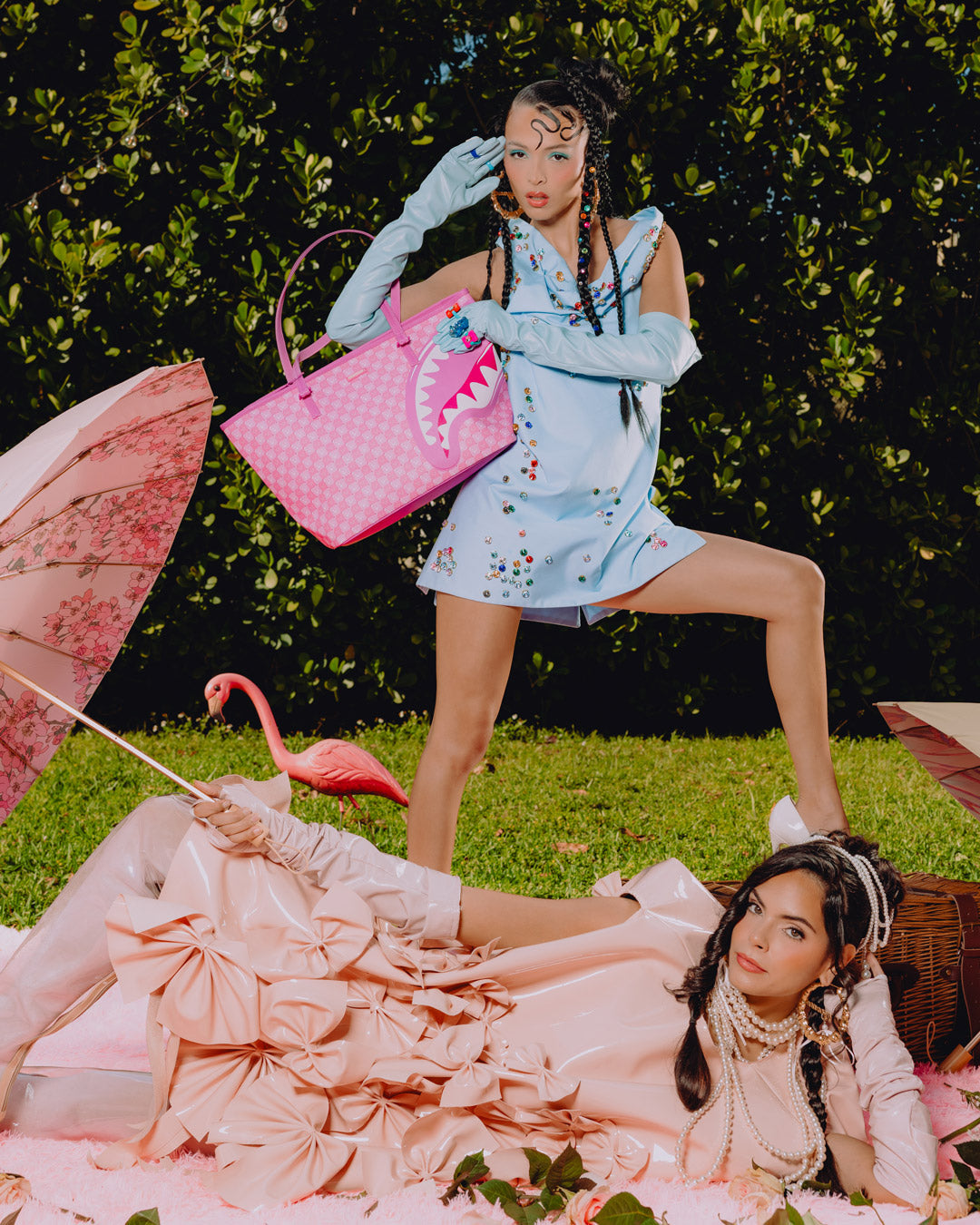 SPRAYGROUND® TOTE SHINOBI SHARKS IN PARIS (PINK) TOTE