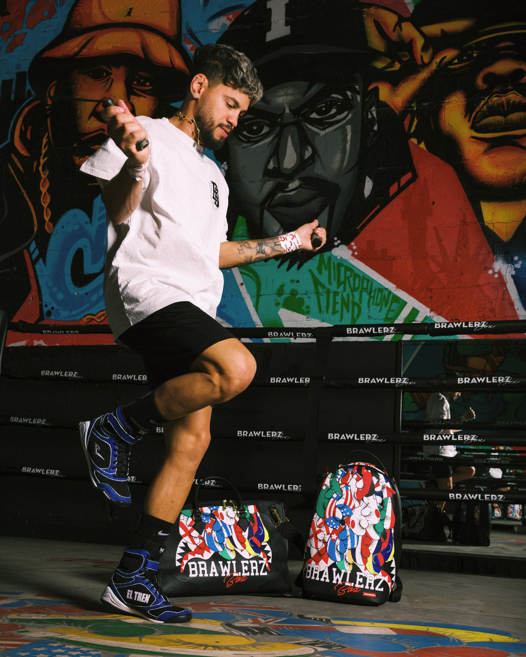 SPRAYGROUND® DUFFLE BRAWLERZ BOXING CLUB MIAMI COLLAB DUFFLE