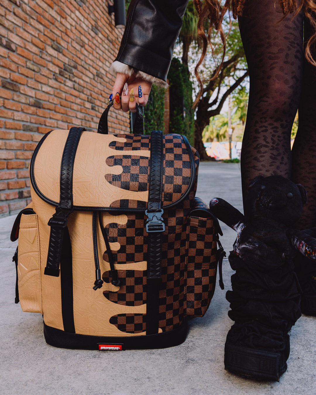 SPRAYGROUND® BACKPACK DESIGNER DRIP EFFECT MONTE CARLO